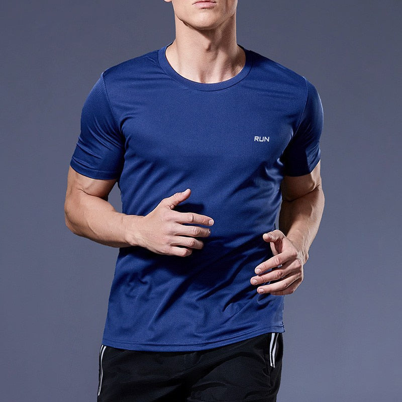 Men's Running Compression T Shirts Gym Fitness - activesportslife