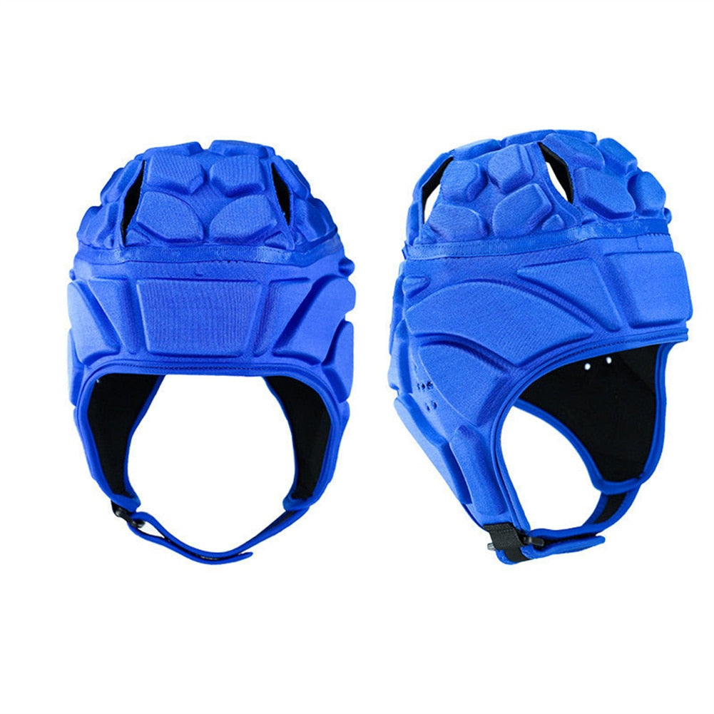 Kids and Adult Professional Soccer Goalkeeper Helmet Sports Rugby Scrum Cap Head Guard Goalie Protector 3 Options - activesportslife