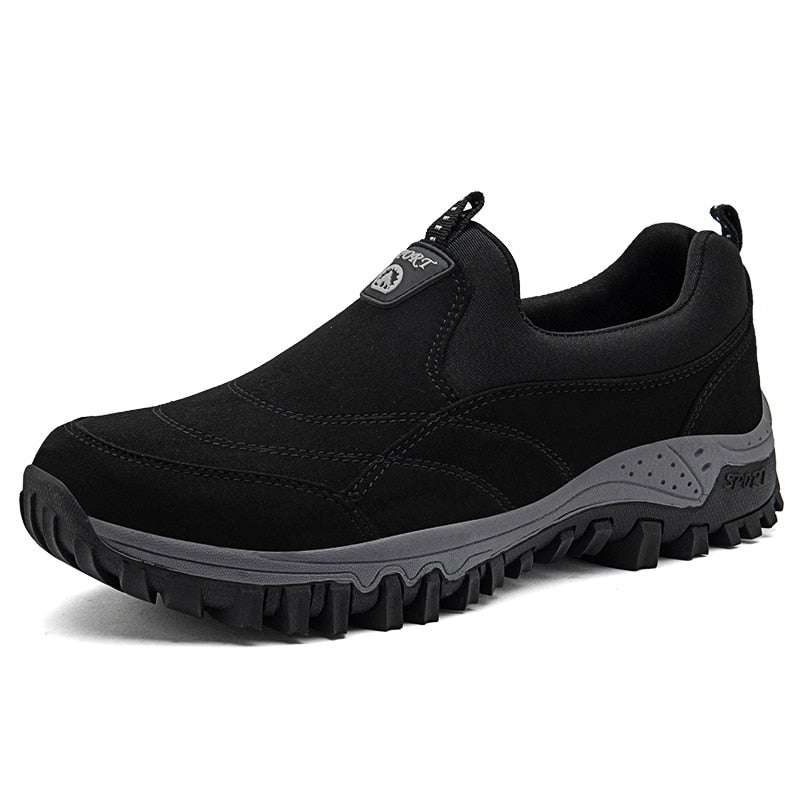 Damyuan Casual Shoes Mens Breathable Slip-on Soft Platform Outdoor Anti-slip Hiking shoes - activesportslife