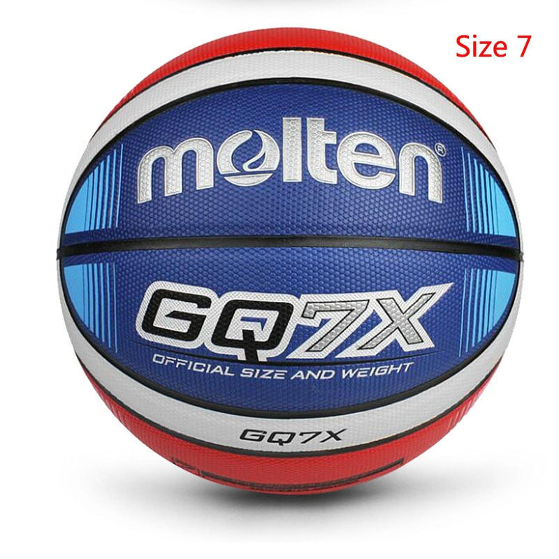 2022 Molten Basketball Ball PU Material Size 7/6/5 Outdoor Indoor Match - activesportslife