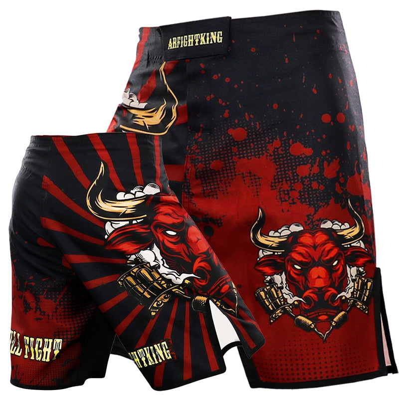 MMA Shorts Tiger Muay Thai Pants Mixed Martial Arts Jiu-jitsu Grappling Sparring Kickboxing Boxing Training Shorts - activesportslife