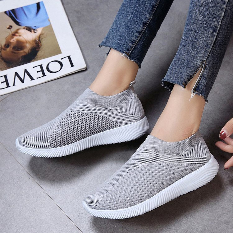 Womens Trendy Mesh Platform Sports Shoes - activesportslife