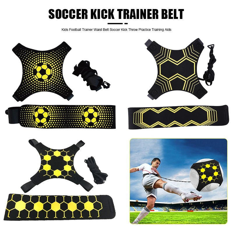 Adjustable Elastic Soccer Kick Trainer Belt - activesportslife