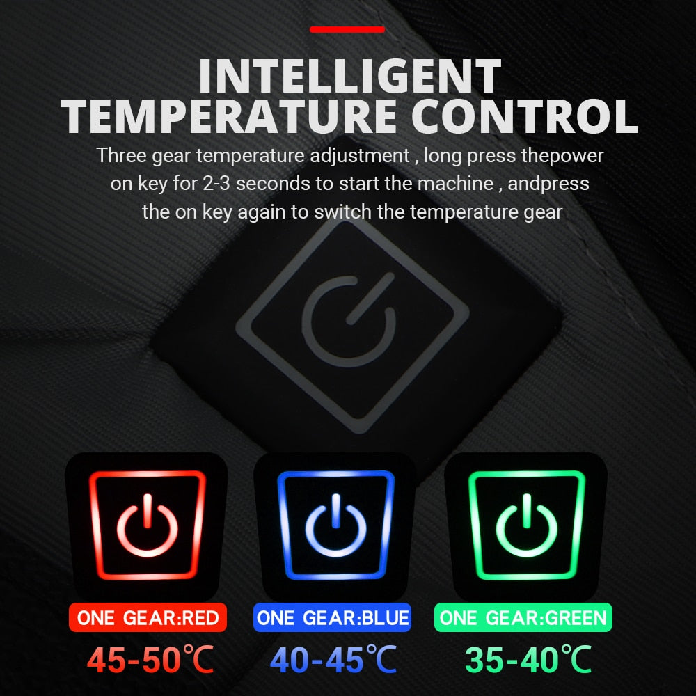 Winter Heated Gloves For Men Women Touchscreen USB Heated Gloves Camping Hiking Water-resistant  Moto Gloves - activesportslife