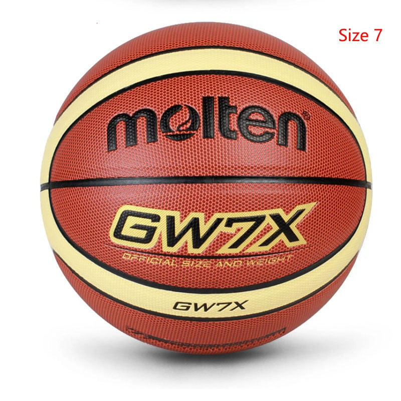 2022 Molten Basketball Ball PU Material Size 7/6/5 Outdoor Indoor Match - activesportslife