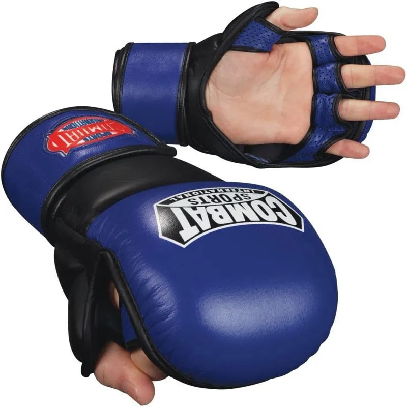 Super Comfortable 4oz Red Pro Sparring Boxing Gloves Max Protection - activesportslife