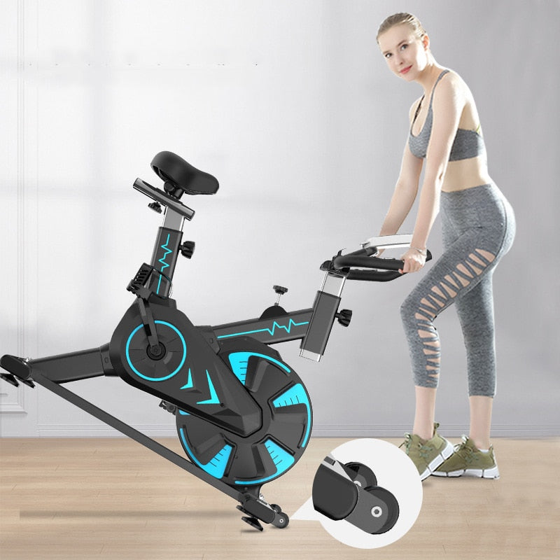 Silent Exercise Spinning Bike Indoor - activesportslife