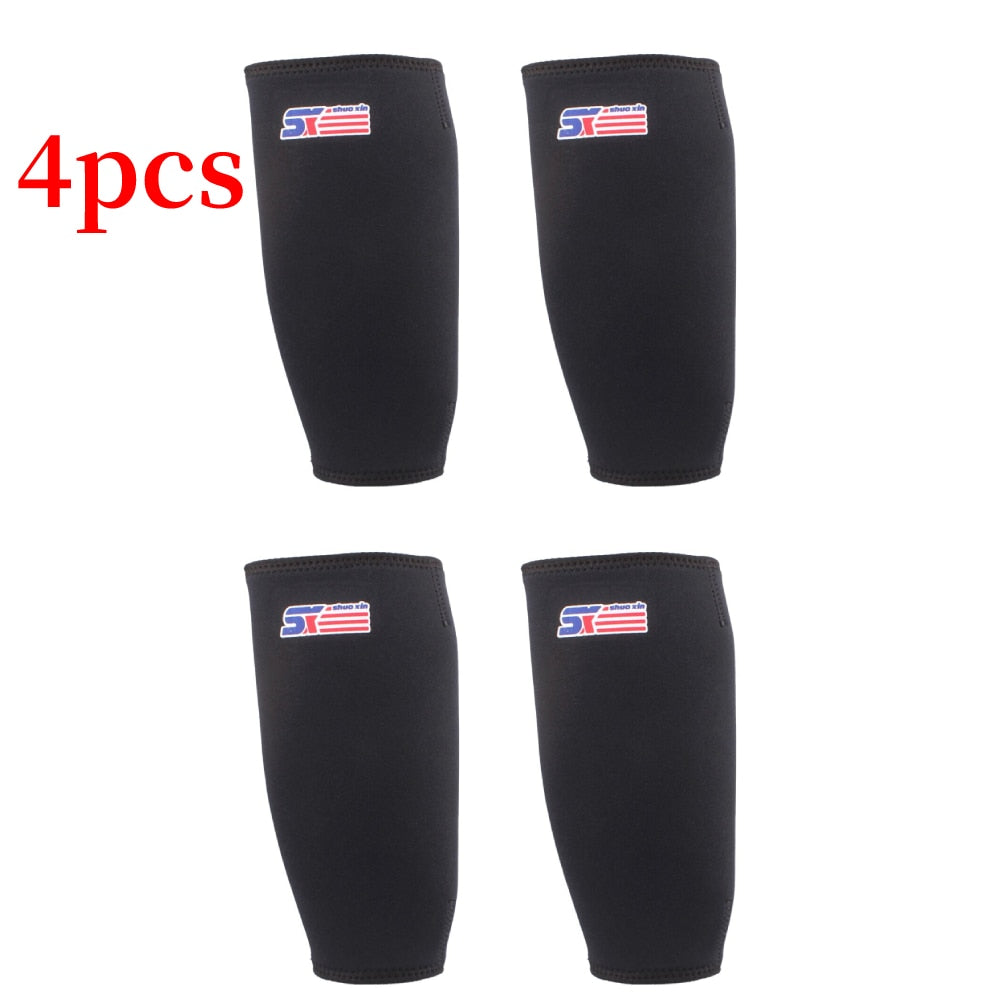 1-6pcs Soccer Shin Guards Honeycomb Anti-Collision Pads Protection Leg Guard Socks - activesportslife