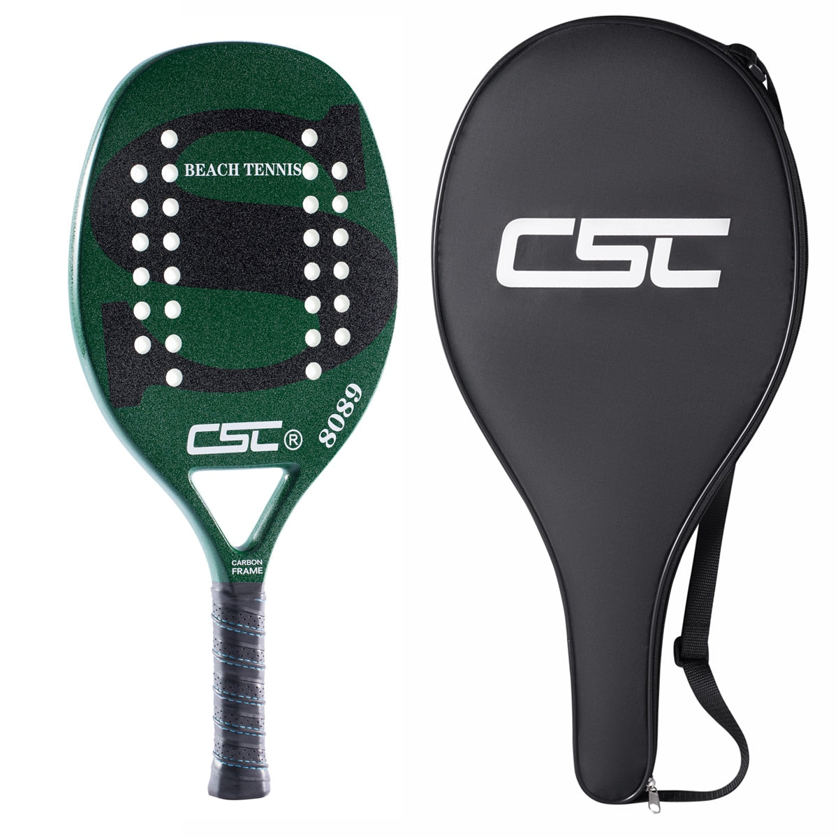 Professional Carbon and Glass Fiber Tennis Racket With Bag - activesportslife