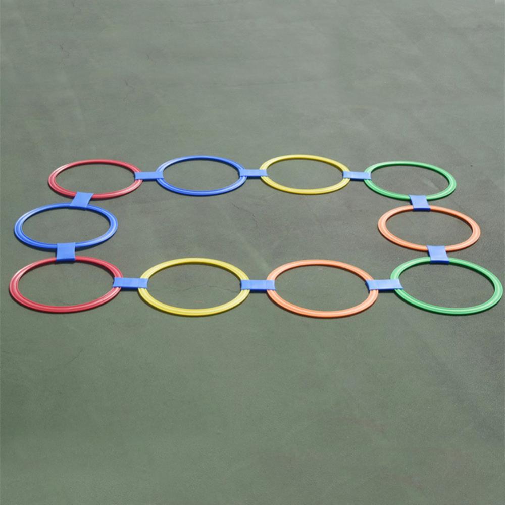 ABS 10Pcs/Set 28/38cm Soccer Speed Agility Rings Training Equipment - activesportslife