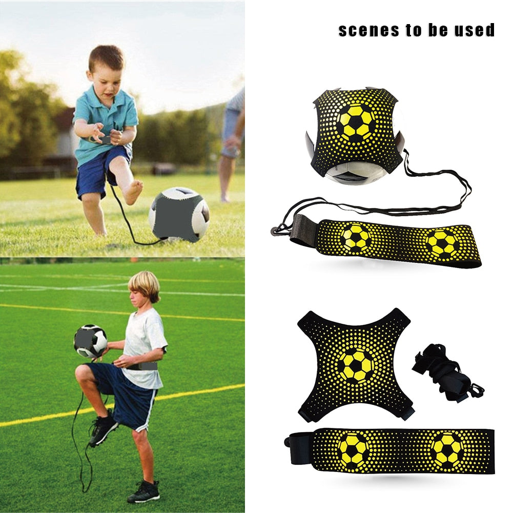 Adjustable Elastic Soccer Kick Trainer Belt - activesportslife