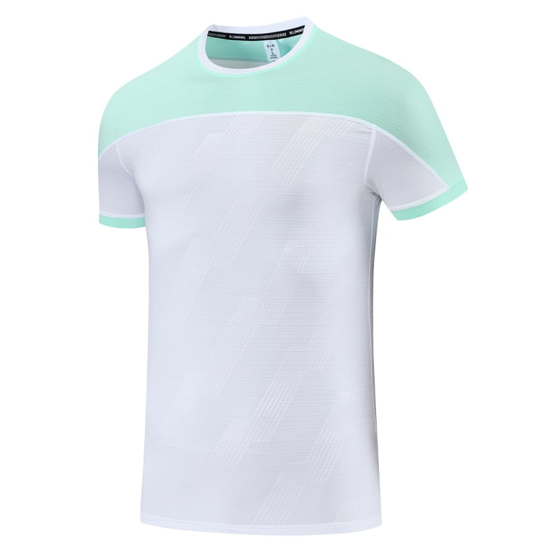 Men Fashion Short Sleeves Bodybuilding Fitness Cool Shirts - activesportslife