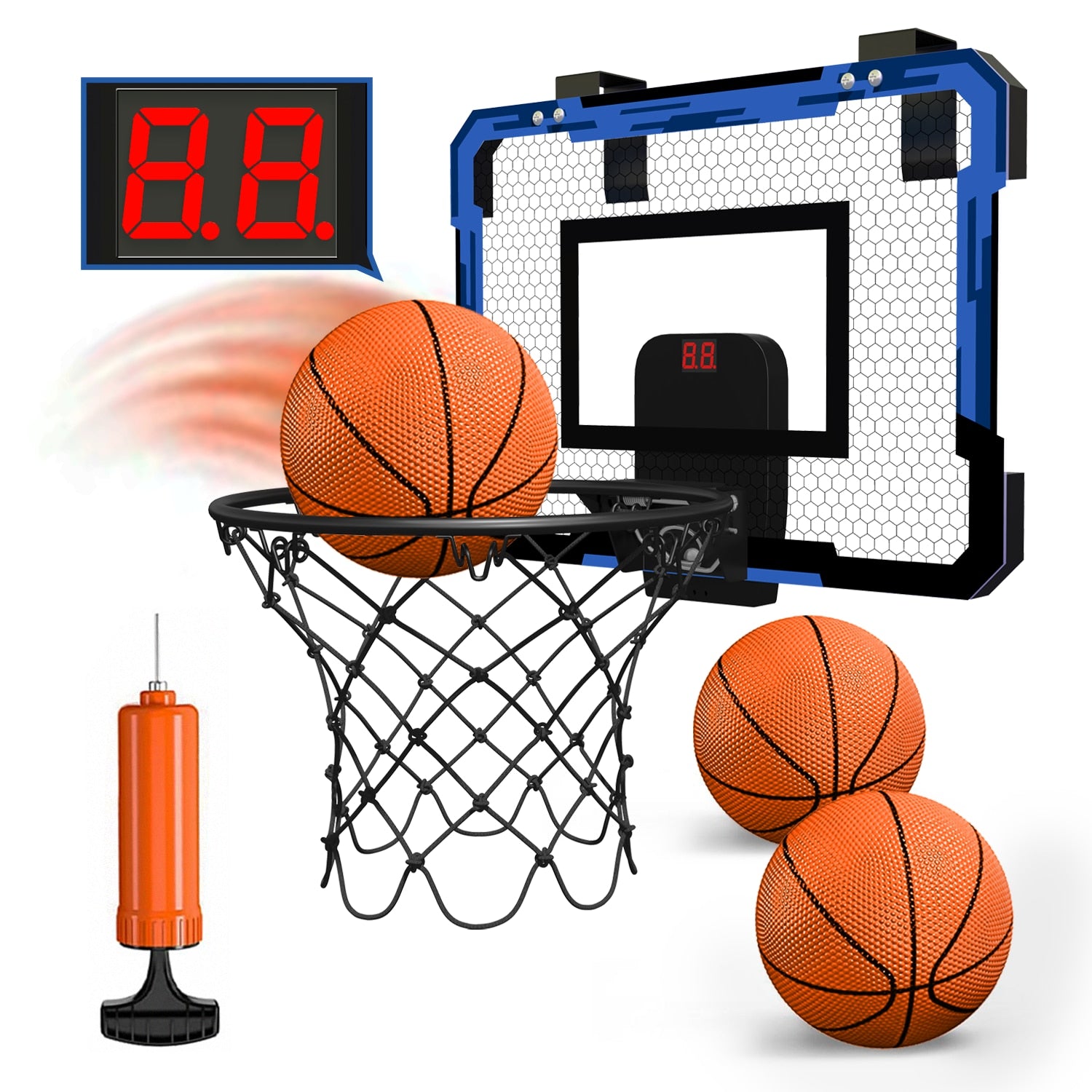 QDragon Kids Toys Basketball Hoop Foldable Basketball Stand Outdoor Indoor For Children - activesportslife