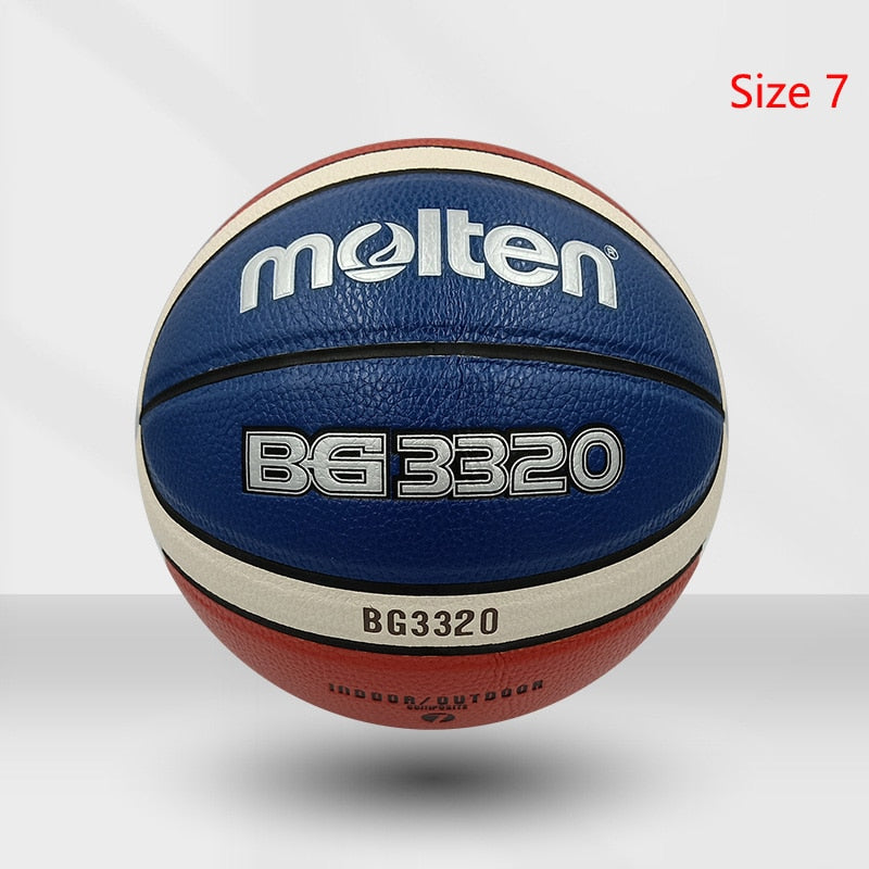 Molten Basketball Ball Official Size 7/6/5 PU Leather Outdoor Indoor - activesportslife