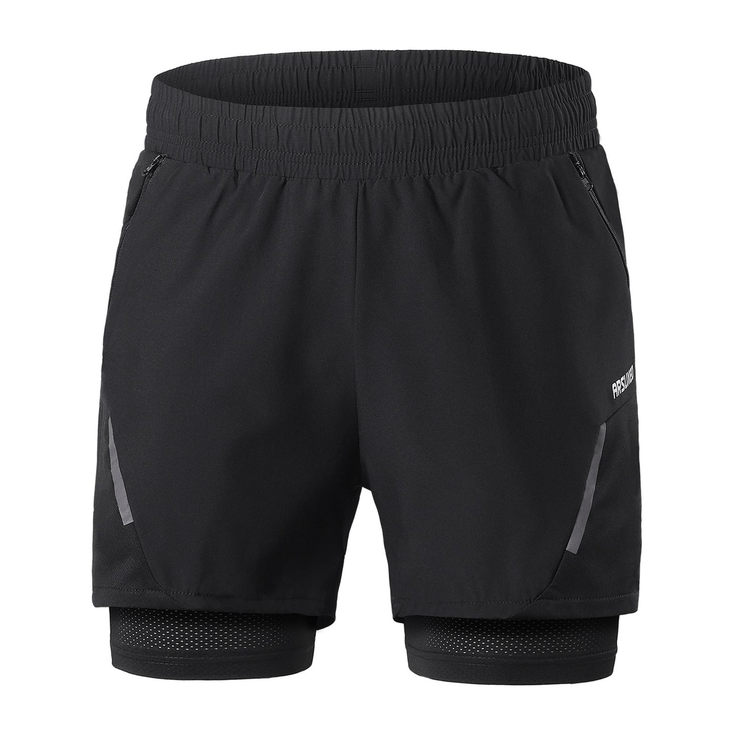 2-In-1 Mens Quick Dry Running Shorts