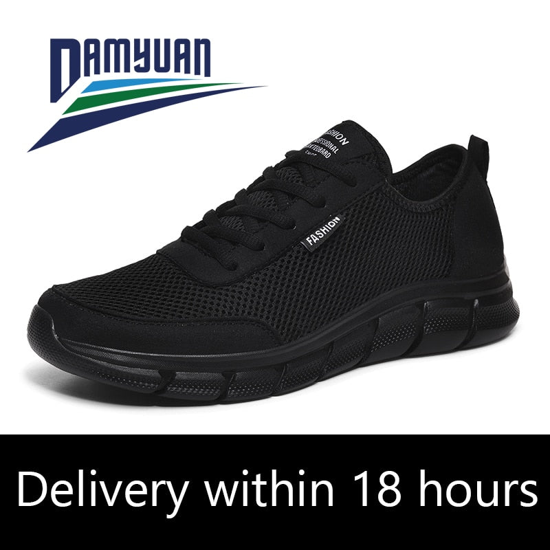 Damyuan Light Running Shoes Breathable Mens Sports Shoes - activesportslife