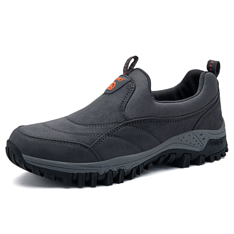 Damyuan Casual Shoes Mens Breathable Slip-on Soft Platform Outdoor Anti-slip Hiking shoes - activesportslife