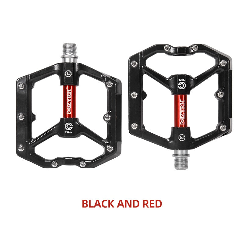 Bike Pedals Reflective Ultralight Aluminum /Nylon Sealed Bearings Road Bmx Mtb Non-Slip WaterProof Bicycle Pedals - activesportslife