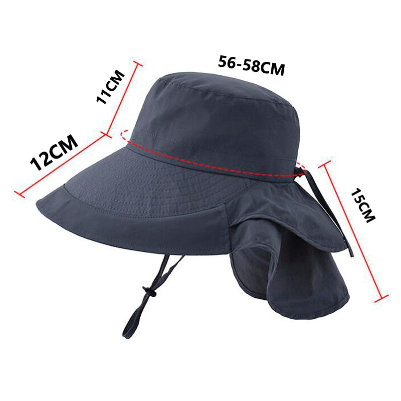 Women's Designer Lightweight Ponytail Hole Visor Hats Big Brim Outdoor Eye Protection Sunscreen Cap Sun Hat - activesportslife