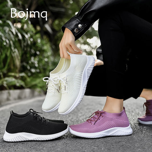 Bojmq Tenis Feminino 2020 Women Tennis Shoes Gym Fitness Footwear - activesportslife