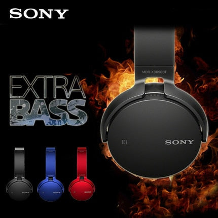 SONY MDR-XB650BT EXTRA BASS Bluetooth NFC Wireless Headphones with mic - activesportslife