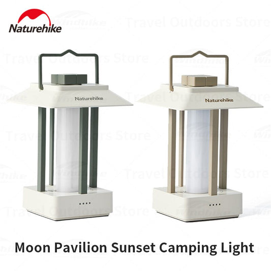 Naturehike Square Camping Lamp Outdoor Portable Waterproof Light Adjustable Tent Hanging Lamp Type-C Charging - activesportslife