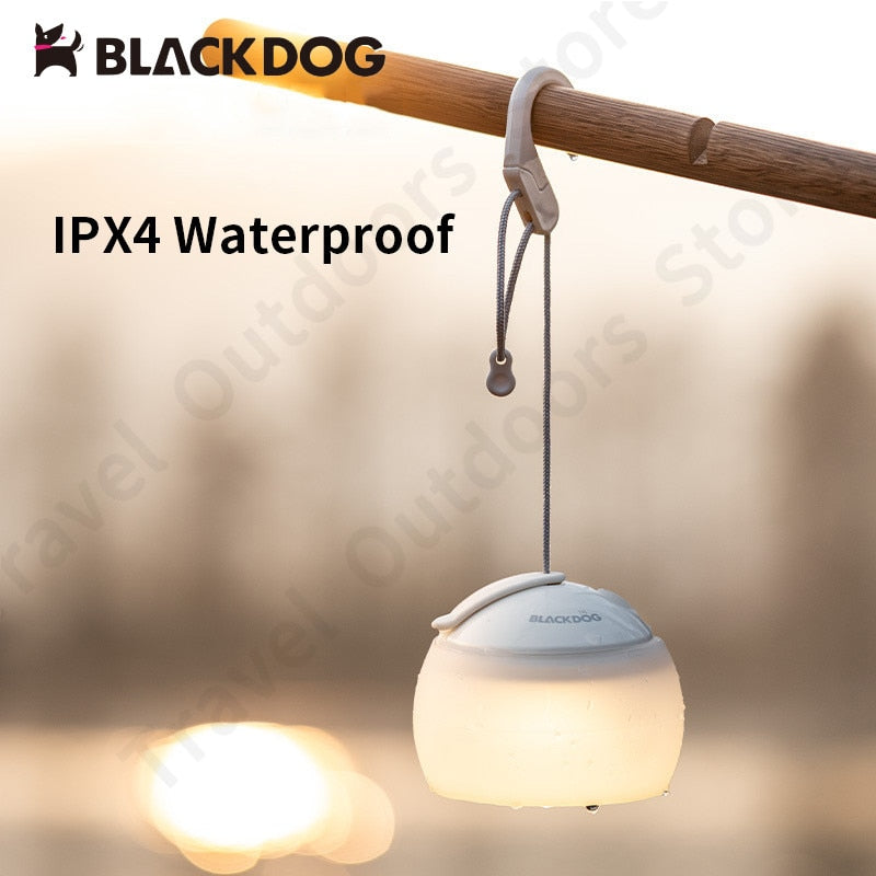 Naturehike Black Dog Outdoor 3W Camping Hanging Lamp 3 Gear Adjustment Waterproof Ipx4 Portable Charging Tent Night Lamp - activesportslife