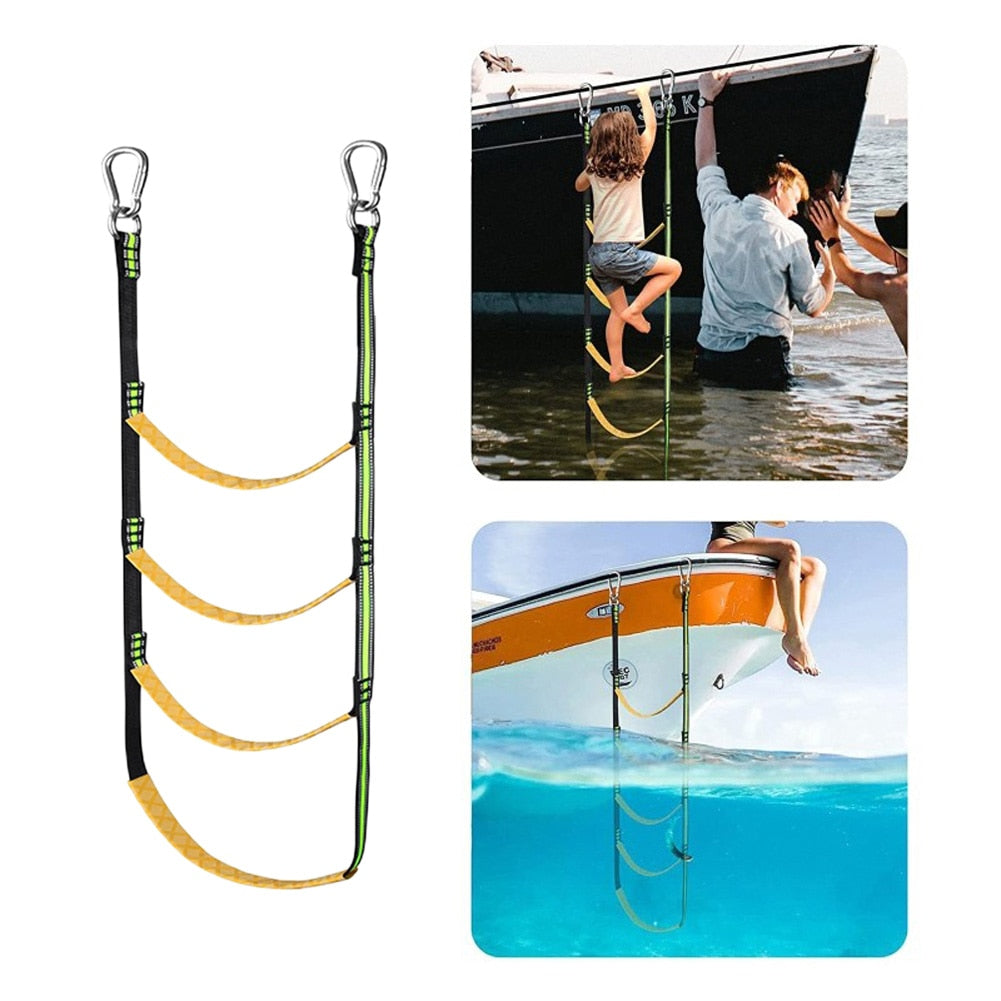 3/4/5 Step Boat Rope Ladder - activesportslife