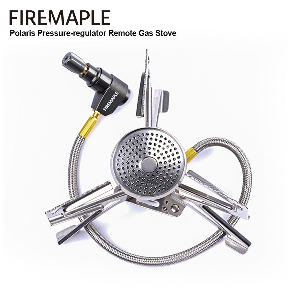 FireMaple Polaris Pressure Regulator Camping Stove Lightweight Outdoor Gas Burner For Camp Use - activesportslife