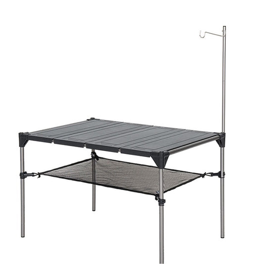 BLACKDEER Outdoor Camping Desk Aluminum Alloy Folding Table Portable Lightweight Rain-Proof Detachable - activesportslife