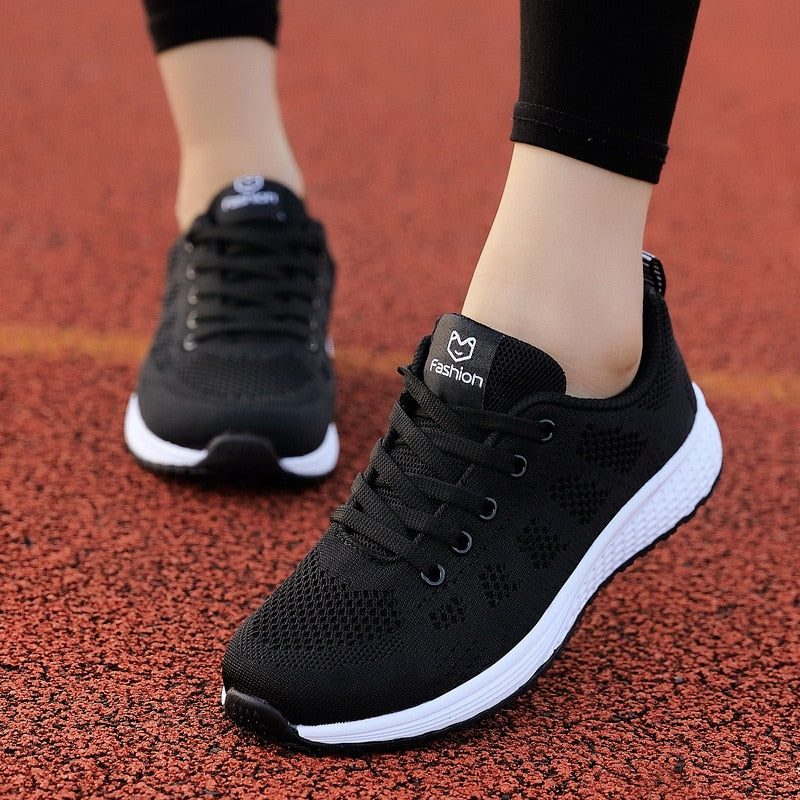 Women Air Mesh Sport Shoes Outdoor Quick Dry Shoes - activesportslife