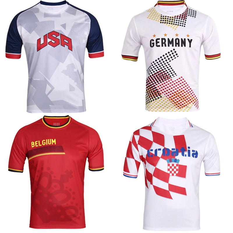 Men's Custom National Soccer Team Jersey - activesportslife