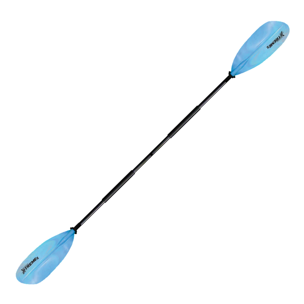 Unified Marine X-II 96 Kayak Paddle Blue/White - activesportslife