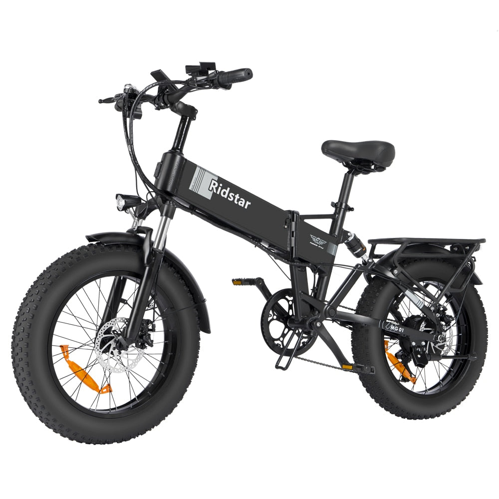 H20 Electric Bicycle 48V 1000W Fat Tire Electric Bike Outdoor Mountain Bicycle Snow Ebike Waterproof 14AH - activesportslife