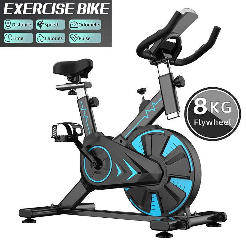 Silent Exercise Spinning Bike Indoor - activesportslife