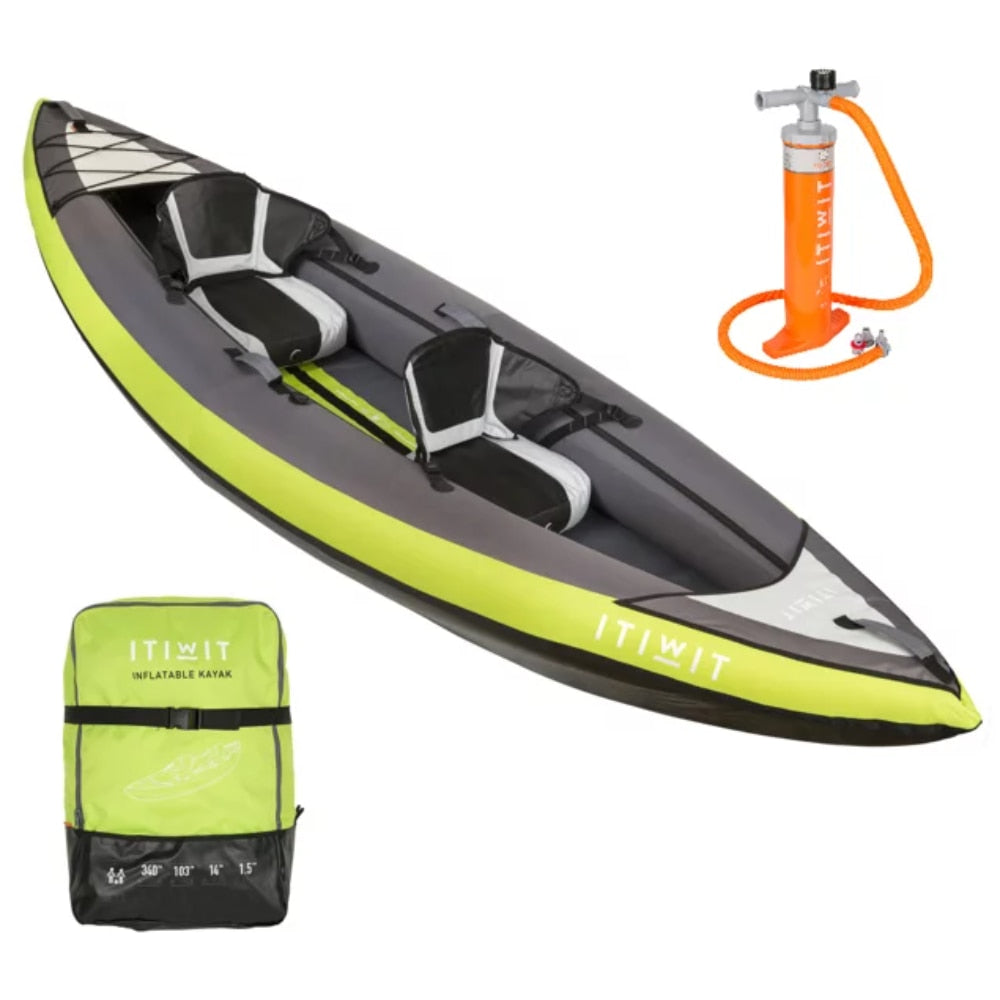 Inflatable Kayak with Pump - activesportslife