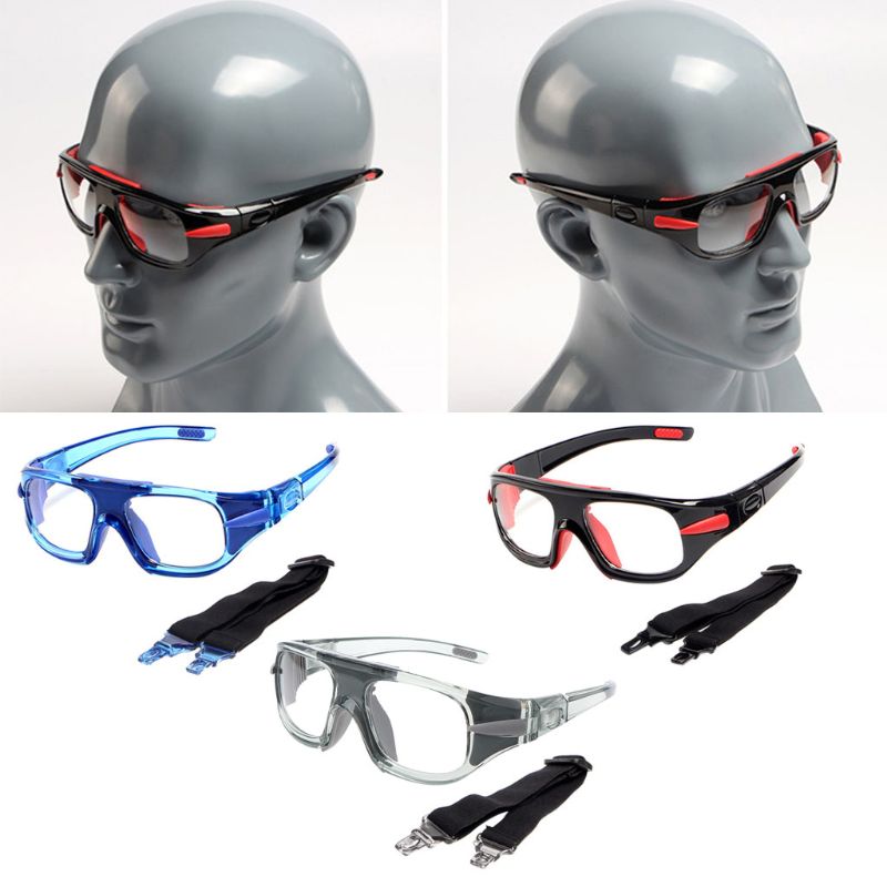 Sports Glasses Basketball Protective Eye Safety Goggles Optical Frame Removable Mirror Legs Myopia - activesportslife