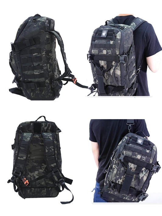 40L Tactical Travel Backpack Military MOLLE Duffel Bag Army Rucksacks Outdoor Waterproof Sports Backpacks Luggage Hiking Gym Bag - activesportslife