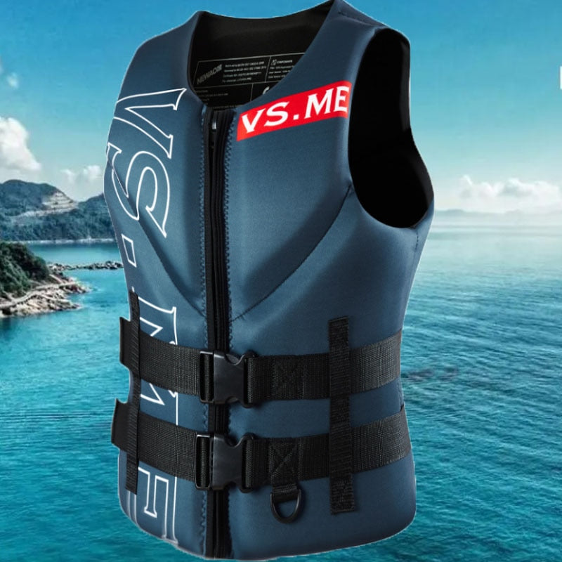 Life Jacket for Adult Super Buoyancy Neoprene - activesportslife