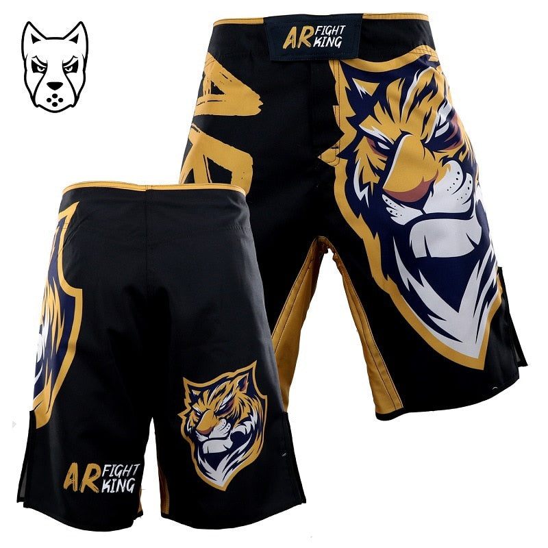 MMA Shorts Tiger Muay Thai Pants Mixed Martial Arts Jiu-jitsu Grappling Sparring Kickboxing Boxing Training Shorts - activesportslife